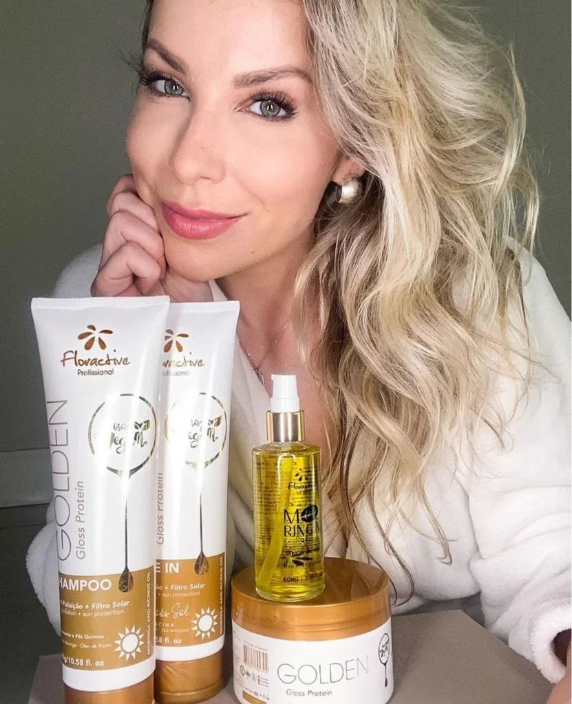 Shampoo Golden Gloss Protein 300ml