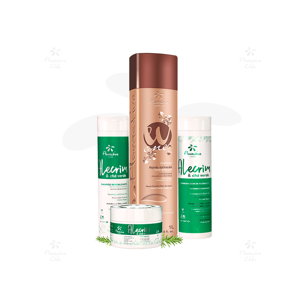 Pack Alisado W-One Premium + Kit Romero (Shampoo, Acondicionador y Mascarilla)