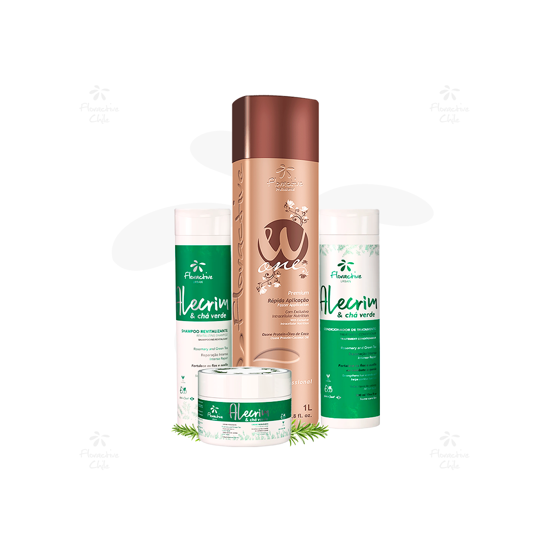 Pack Alisado W-One Premium + Kit Romero (Shampoo, Acondicionador y Mascarilla)