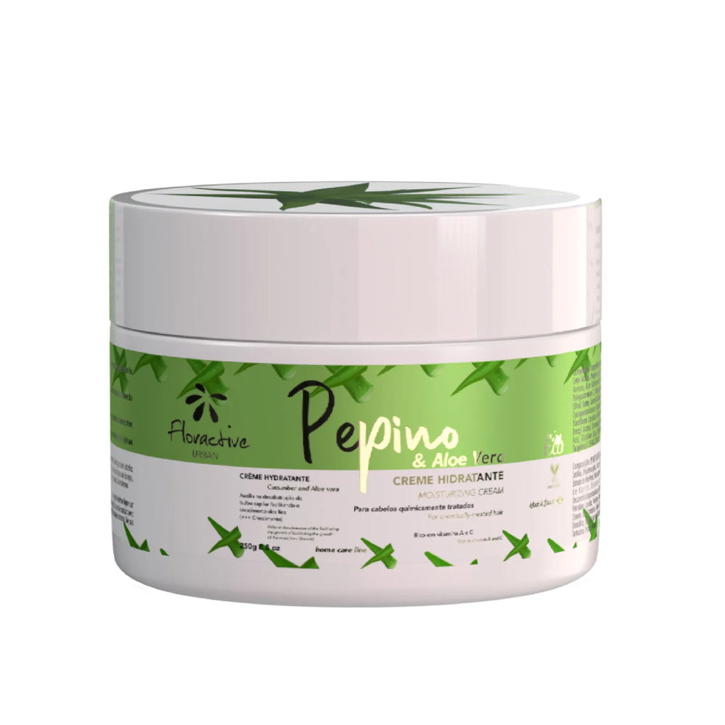 Máscara Pepino & Aloe Vera para cabellos químicamente tratados 250gr