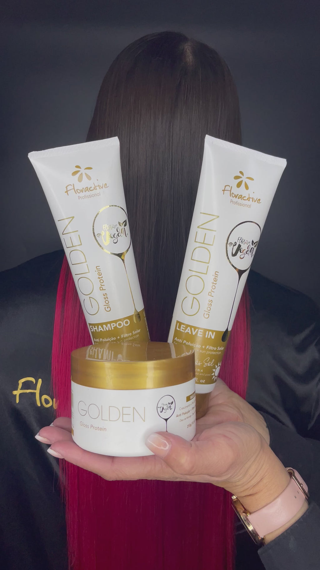 Leave In Golden Gloss Protein 300ml